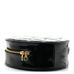 Patent CC Round Vanity Case Black