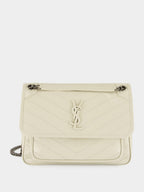 Blanc Vintage Niki Medium Quilted Leather Bag
