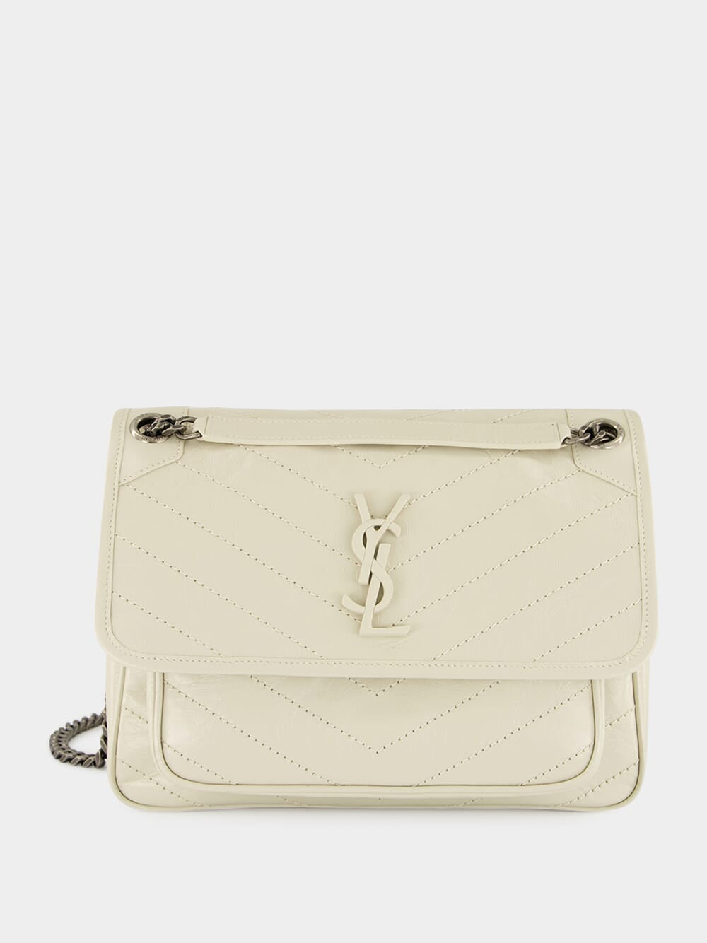 Blanc Vintage Niki Medium Quilted Leather Bag