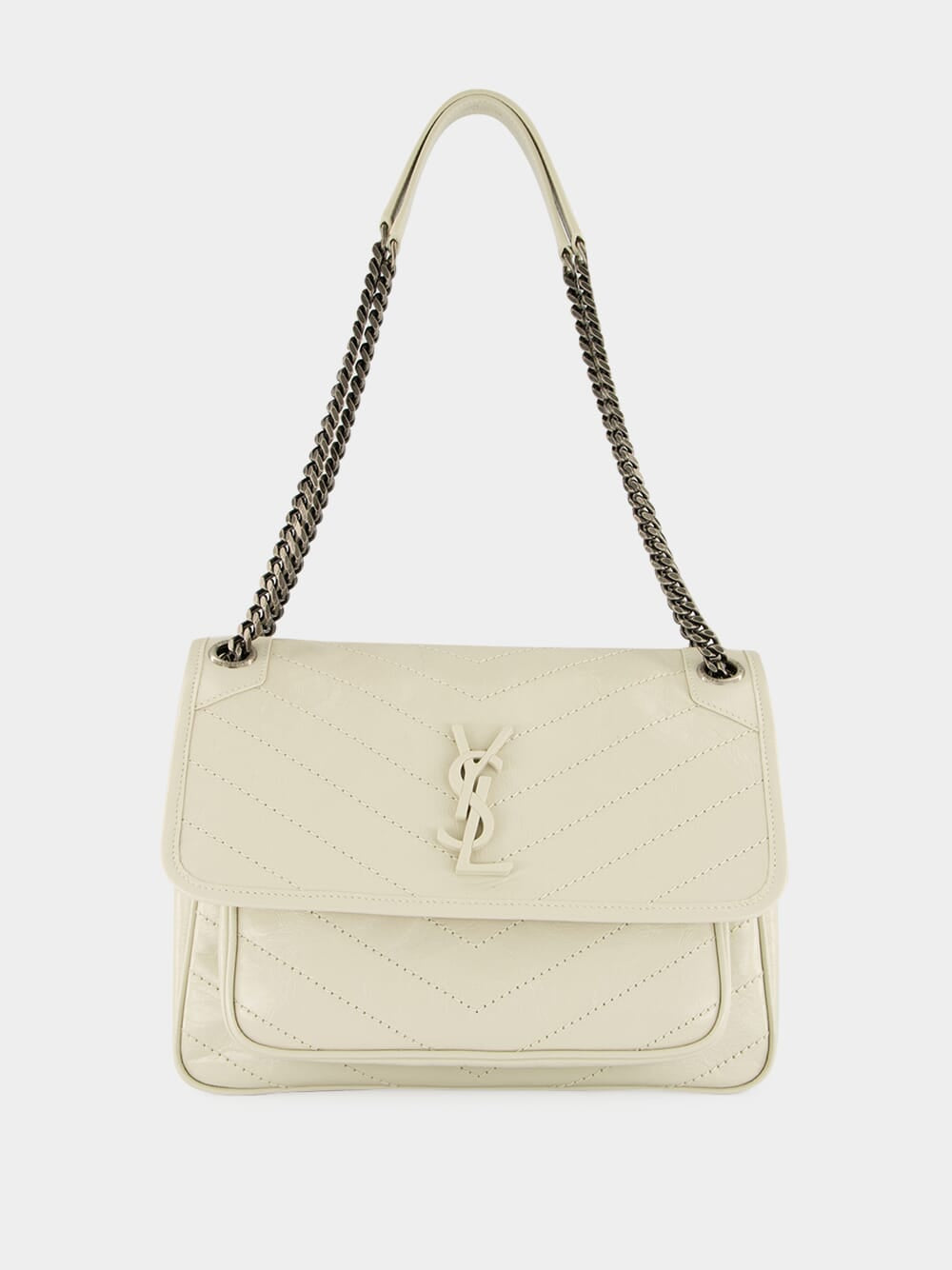 Blanc Vintage Niki Medium Quilted Leather Bag