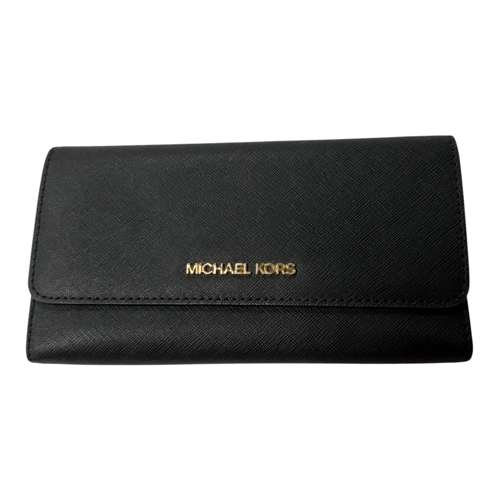 Wallet Designer By Michael Kors In Black, Size:Medium