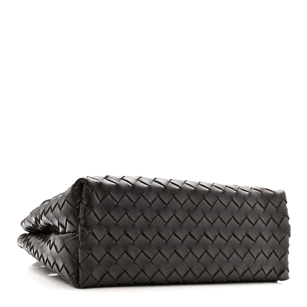Nappa Intrecciato Medium Andiamo Shoulder Bag Fondant