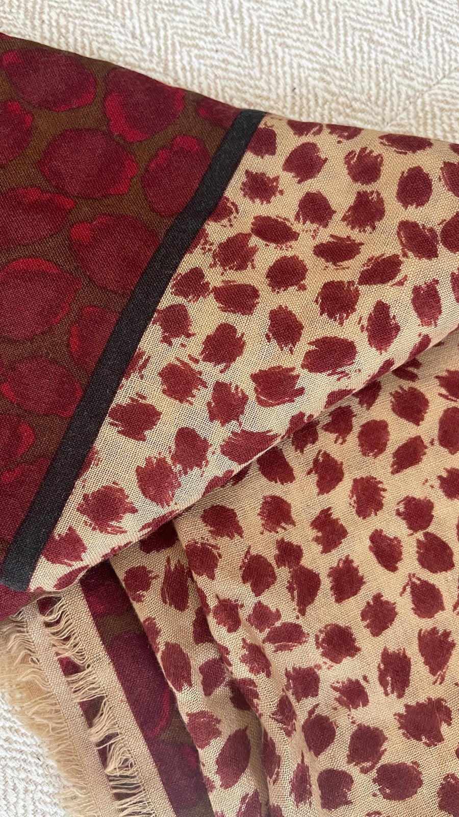 Yves Saint Laurent Printed Scarf