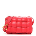 Nappa Maxi Intreccio Padded Cassette Crossbody Bag Firework