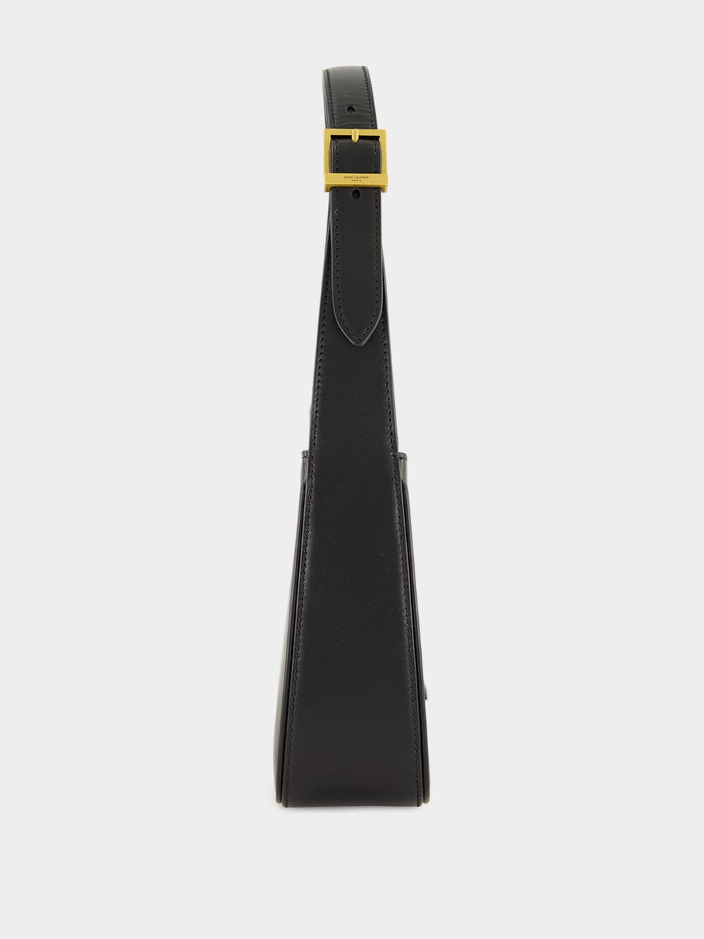 Le 5 à 7 Hobo Bag in Black Smooth Leather