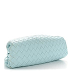 Nappa Maxi Intrecciato The Pouch Oversized Clutch Teal Washed