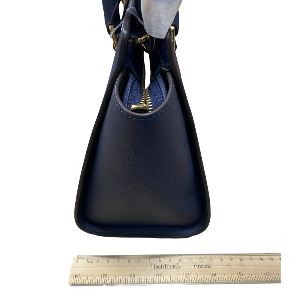 Handbag Designer By Michael Kors In Navy, Size:Small