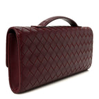 Nappa Intrecciato Long Andiamo Top Handle Clutch Barolo