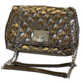 Crossbody Designer By Michael Kors In Gold, Size:Small