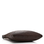 Nappa Intrecciato VN Crossbody Messenger Bag Brown