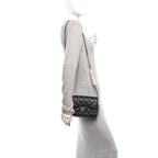 Lambskin Quilted Small My Precious Flap Black