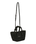 Balenciaga Womens Bistro Xs Basket Top Handle Bag In Denim