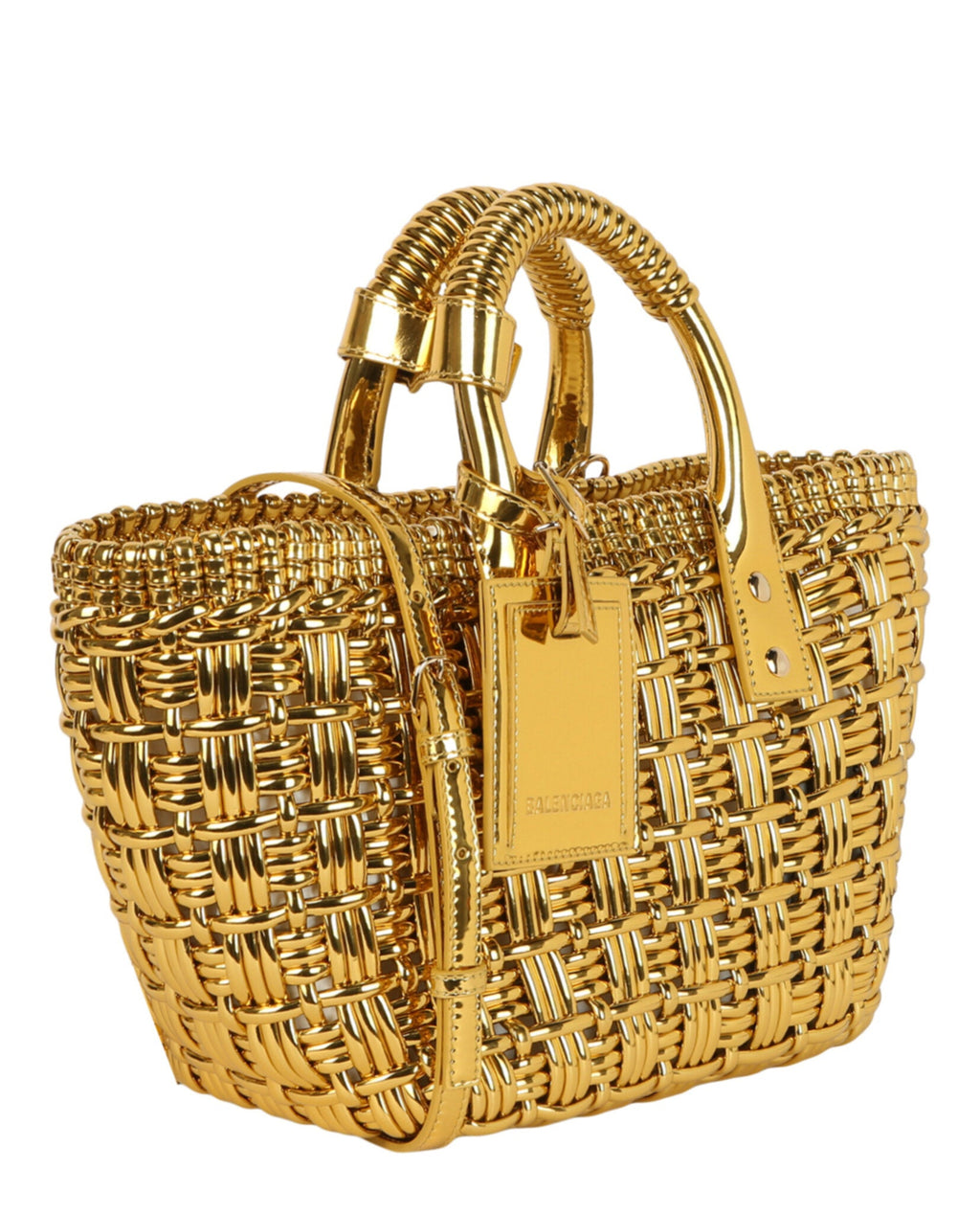 Balenciaga Womens Bistro Xs Basket Top Handle Bag