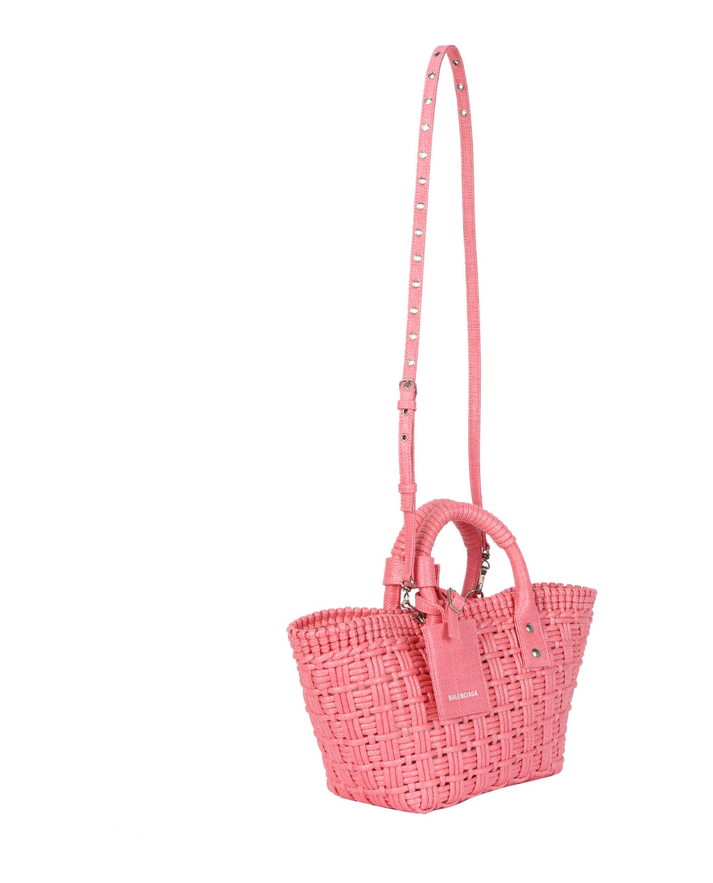 Balenciaga Womens Bistro Xs Basket Top Handle Bag