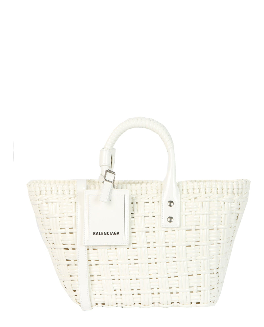 Balenciaga Womens Bistro Xs Basket Top Handle Bag