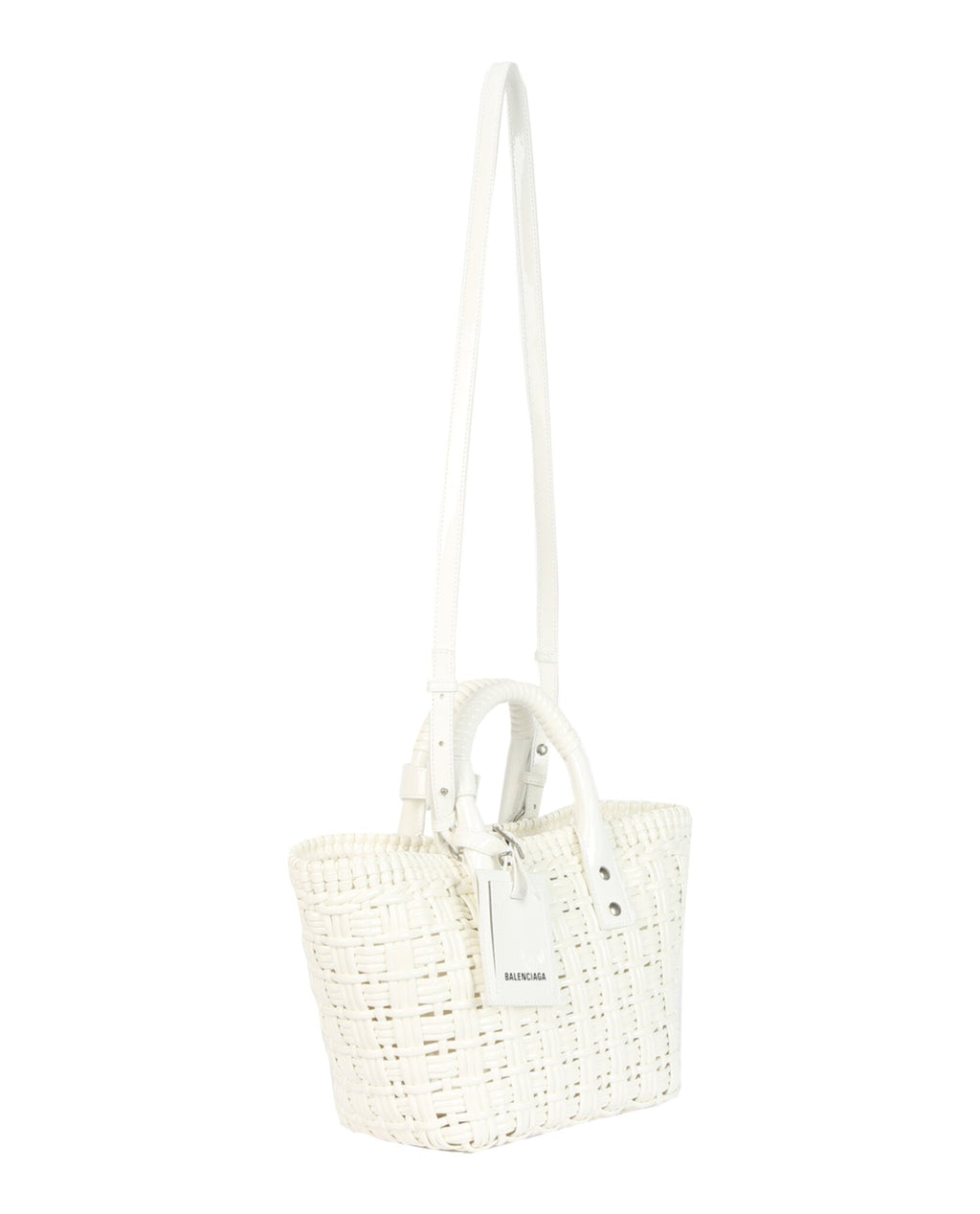 Balenciaga Womens Bistro Xs Basket Top Handle Bag