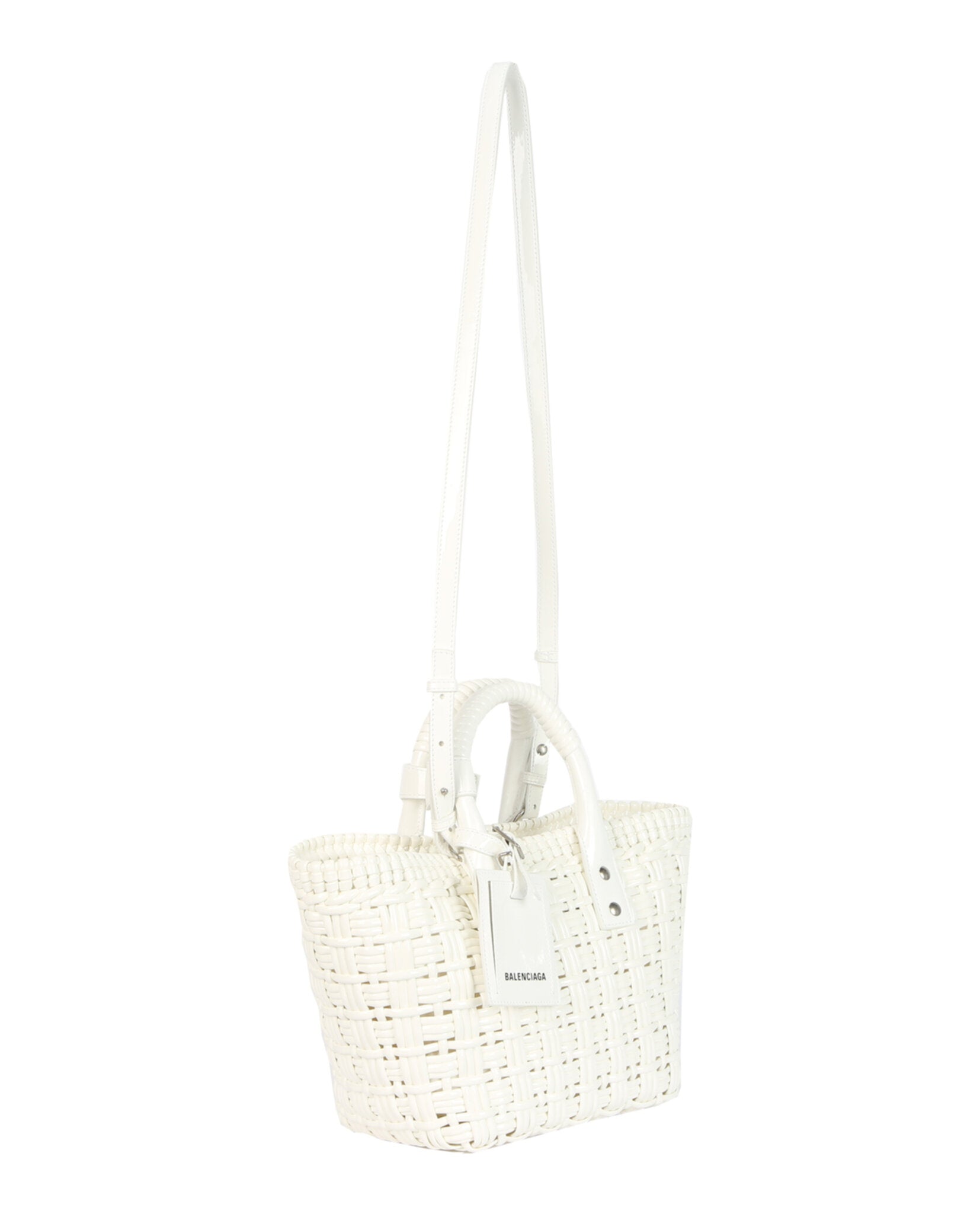 Balenciaga Womens Bistro Xs Basket Top Handle Bag