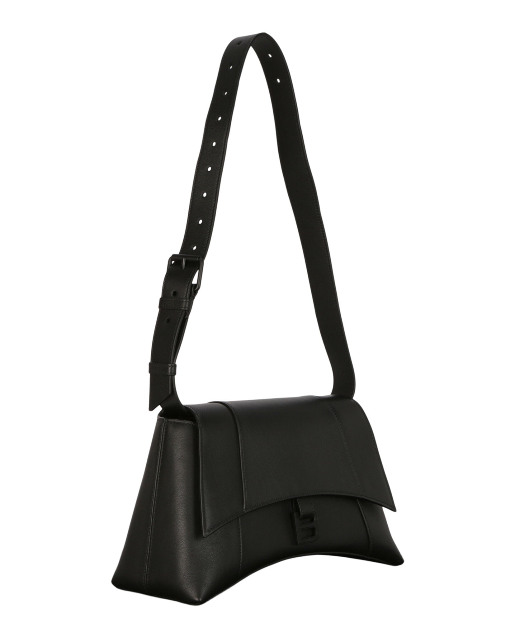 Balenciaga Womens Medium Downtown Shoulder Bag