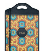 Gucci Womens GG Supreme Canvas Kaleidoscope 100th Anniversary Tote