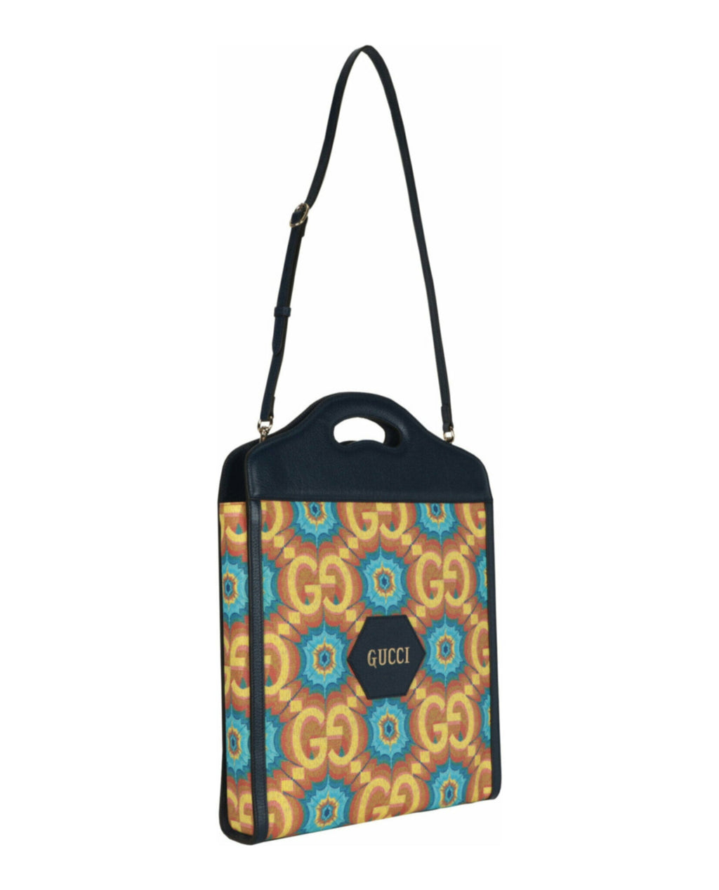 Gucci Womens GG Supreme Canvas Kaleidoscope 100th Anniversary Tote