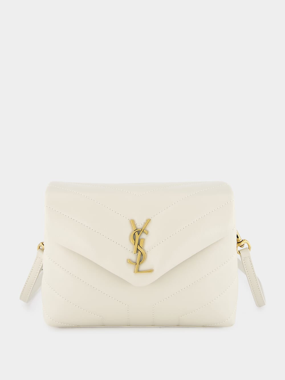White Loulou Toy Crossbody Bag