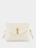 White Loulou Toy Crossbody Bag