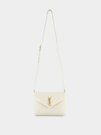 White Loulou Toy Crossbody Bag