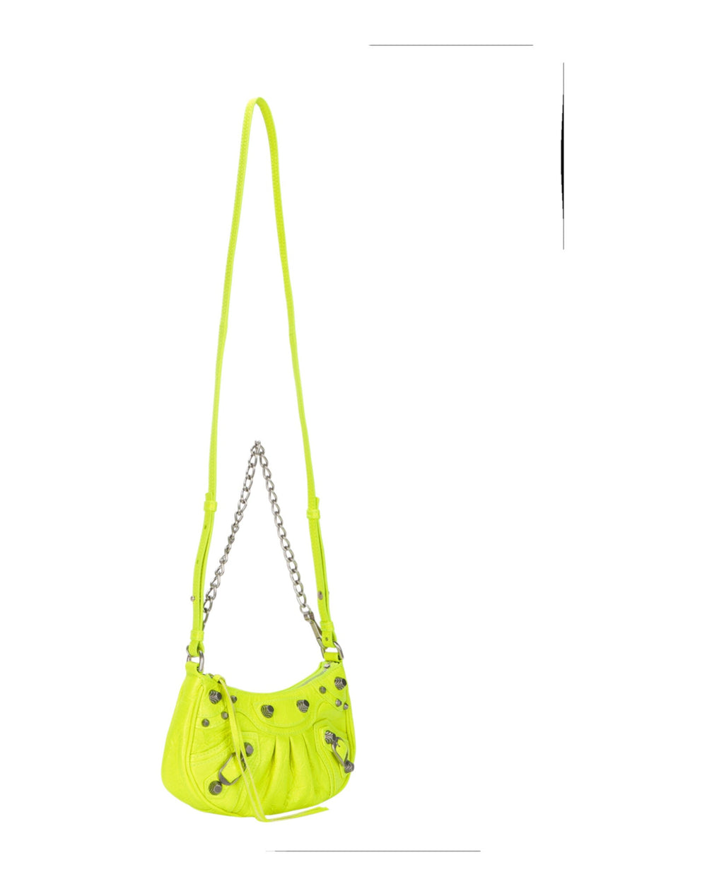 Balenciaga Womens Mini Le Cagole Bag With Chain