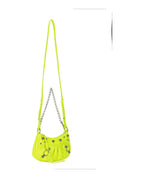 Balenciaga Womens Mini Le Cagole Bag With Chain