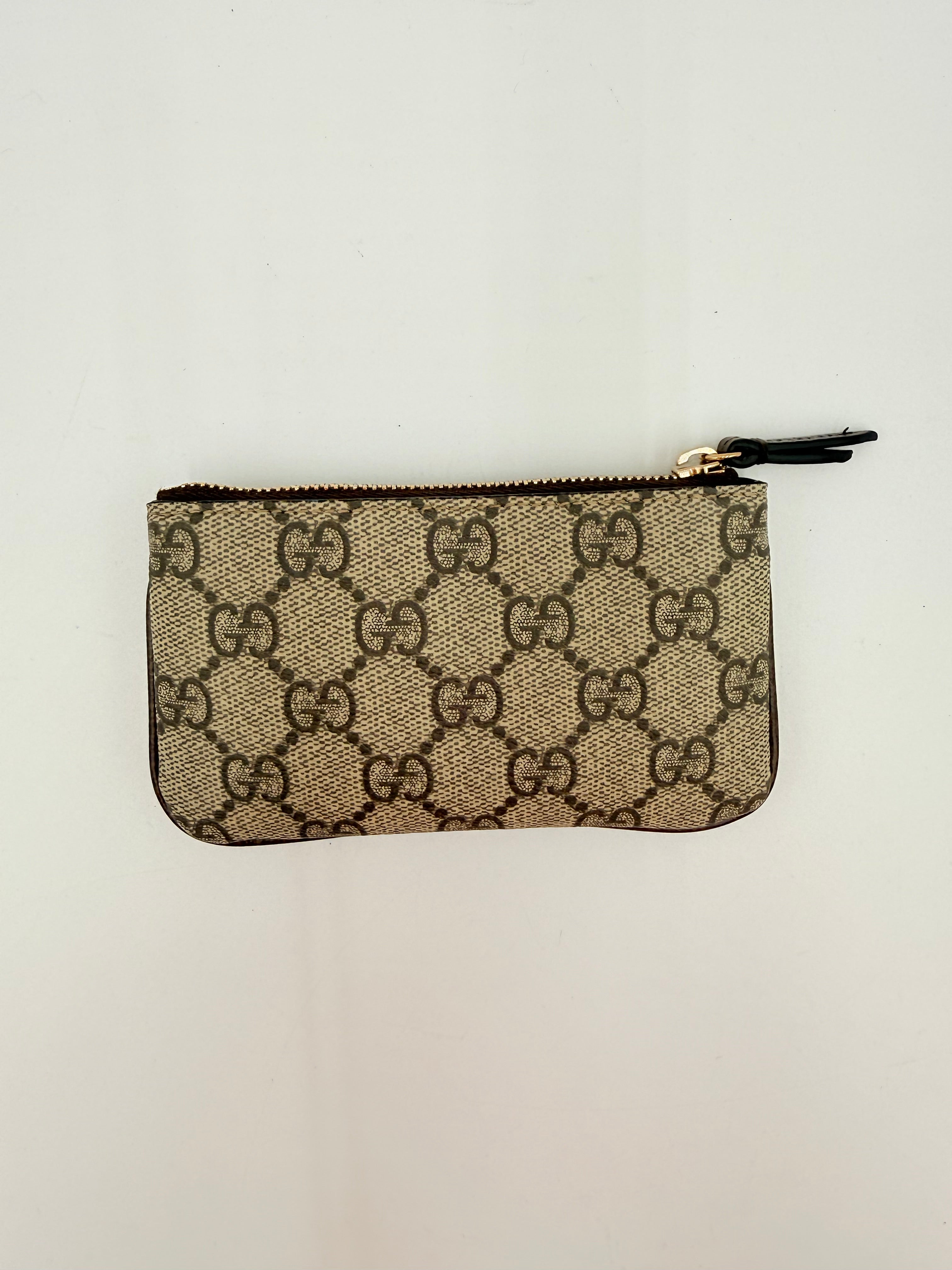 Wallet Luxury Designer By Gucci In Tan, Size:Small