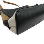 Crossbody Luxury Designer By Burberry In Black & Brown, Size:Medium