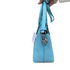 Handbag Designer By Coach In Teal, Size:Medium