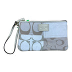 Wristlet Designer By Coach In Gold & Tan, Size:Large
