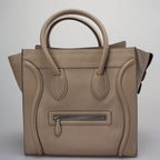 Celine Gray Luggage Tote Leather Bag 2012