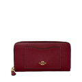 Accordion Zip Wallet In Crossgrain Leather Designer By Coach, Size: Medium