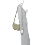 Nappa Intrecciato Small Gemelli Multipocket Bag Travertine Muse
