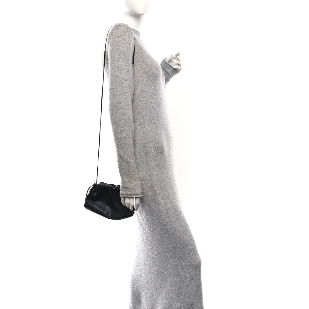 Butter Calfskin The Mini Pouch Black
