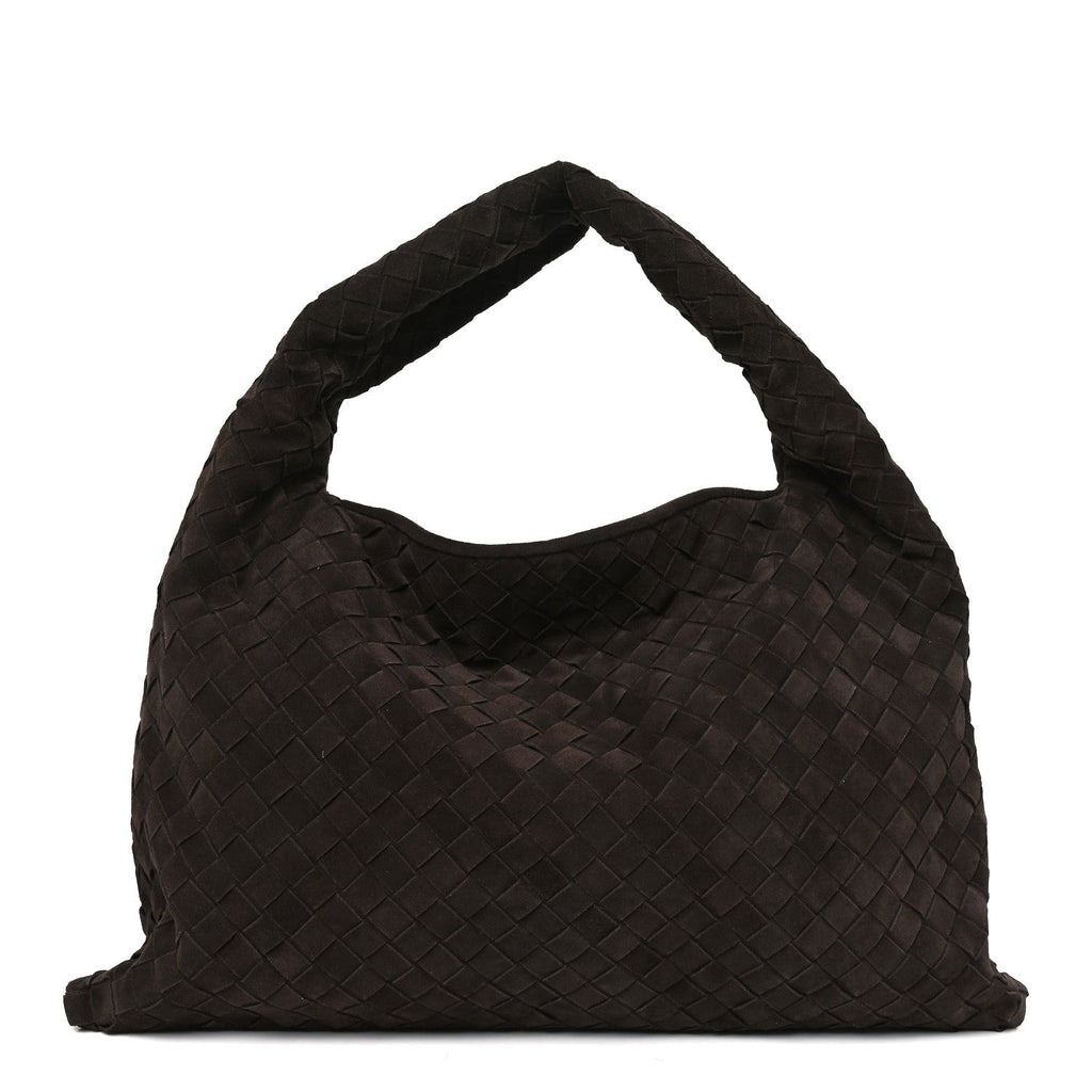 Suede Intrecciato Small Hop Fondant