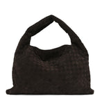 Suede Intrecciato Small Hop Fondant