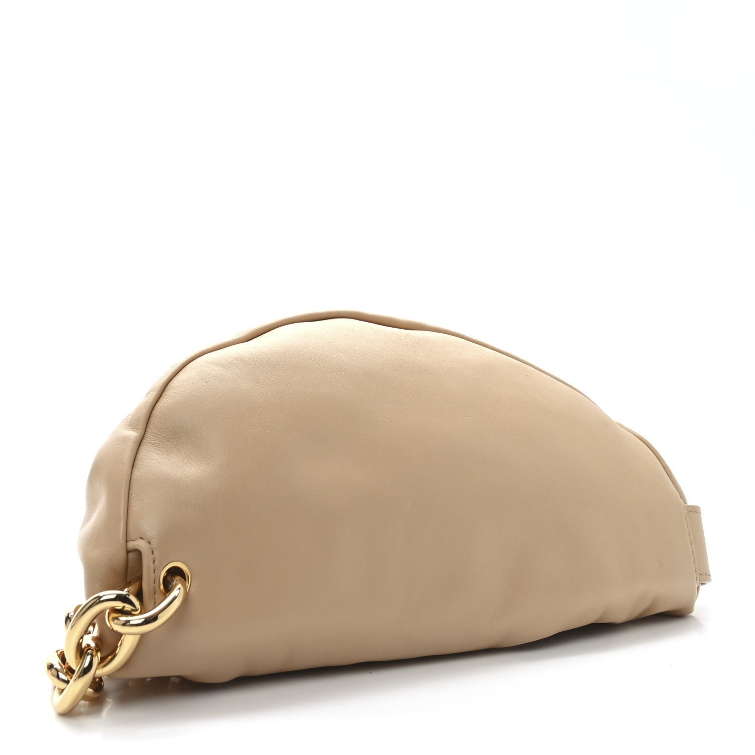 Nappa The Belt Chain Pouch Almond