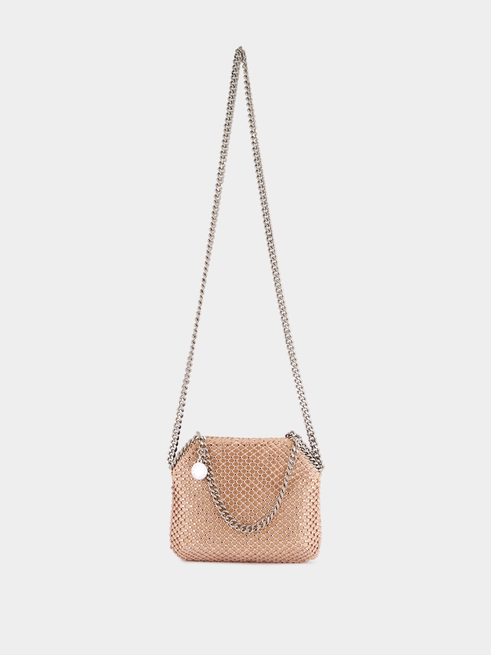 Light Peach Falabella Mini Shoulder Bag