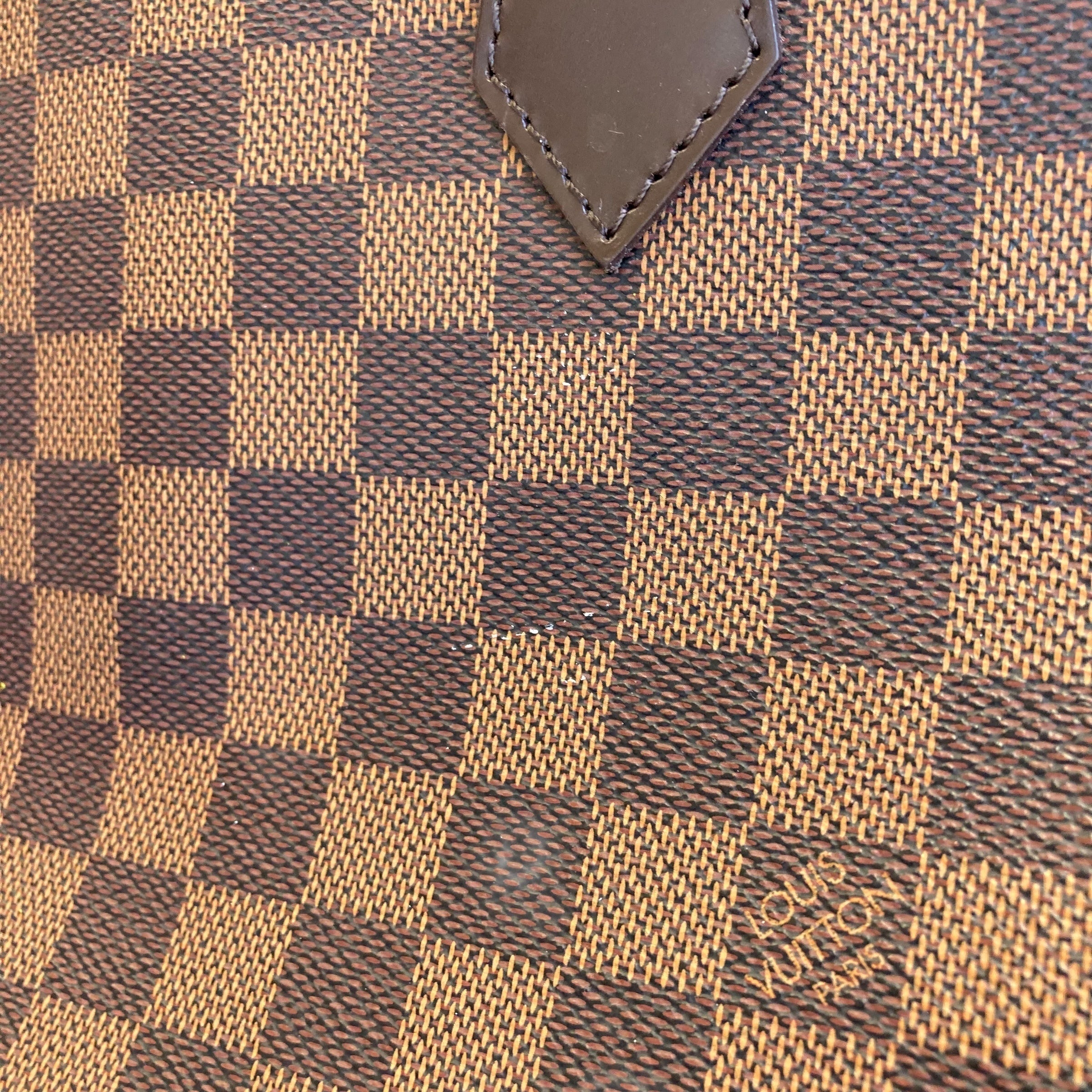 Handbag Luxury Designer By Louis Vuitton In Brown, Size:Medium