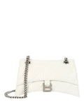 Balenciaga Womens Crush Small Quilted Chain Shoulder Bag