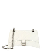 Balenciaga Womens Crush Small Quilted Chain Shoulder Bag