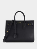 Black Small Sac de Jour in Supple Grained Leather