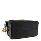 Caviar Quilted Small Chanel 25 Handbag Black