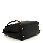Silky Calfskin Small Ciao Ciao Black