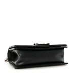 Caviar Quilted Small Boy Flap Black