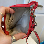 Wristlet Designer By Coach In Red, Size:Small