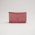 Chanel Timeless Camellia Wallet On Chain (WOC) Lamb Pink